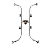 Multi-head row Irrigation Frame Stainless Steel Double Sided, B | patio bed