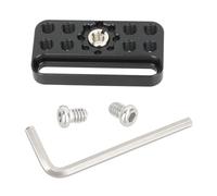 Multi Hole Mounting Plate Suitable For Camera Equipment With 3/8" Holes Durability Aluminum Alloy Photography Accessory Professional Studio Camera Cheese Plate