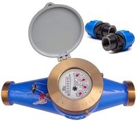 Multi-Jet Cold Water Meter 1" BSP (25mm) with MDPE Fittings