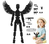 Multi Joint Movable Model | 3D Printed Body Activity Robot,Dynamic Creativity Body Activity Robot, 5.39inch Desk Robots Toy, Multi Joint Movable Toy, Multi-Articular Action Figures, Desktop Decoration