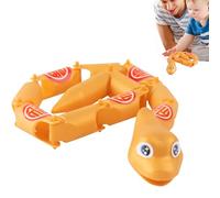 Multi-Joint Snake Toy | Cute Snake Statue Prank Prop - Collectible Figure Childhood Gag Joke Fun for Adults and Children for Picnic, Gathering, Classroom