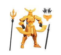 Multi-Jointed 3D Printed Action Figure | Flexible Action Figures for Modeling Collectors, Lucky Assembly Action Figures