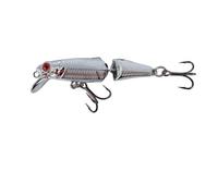 Multi-jointed Fashing Baits, Electroplated Mirror Surfaces Floating Lure Pike Salmon Trout Muskie Fishinglure, With Lifelike Action & Vibrant Colours, for Rivers, Lakes, Reservoirs, Sea (6CM)