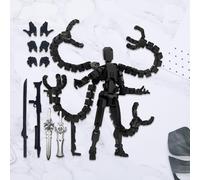 Multi-Jointed Movable Models, 3D Printed Action Figure, Highly Detailed Collectible Model, Accessories, Has 13 Movable Joints For Collectors Kids Fans Desk Bookshelf Nightstand Bedside Dr