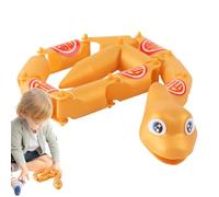 Multi-Jointed Snake Toy - Positionable Segmented Snake, 12 Inch Movable Animal, Realistic Crawling Figure with Detailed Scales | Interactive Gag Accessory