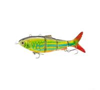 Multi-Jointed Swim Bait 13cm ABS Body Realistic | Built-in rotating propeller, auto-swim action, effortless casting, attracts target fish, for clear water use