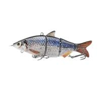 Multi Jointed Swimbait Electric Baits With Indicators Light Fishing Tackle Robotic Swimming Lure 4 Segement Baits Shock Resistant ABS Equipment