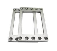 Multi-Layer Aluminum SSD Mount Rack for 2.5Inch Drives with Cooling Ventilation & Stackable Design SSD Metal Mounting Bracket with Installation Screws
