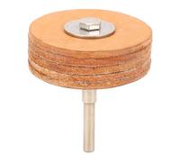 Multi Layer Cowhide Leather Buffing Wheel 60mm Polishing Stropping Pad for Final Finishing