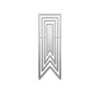 Multi-Layer Die Cutter, Nested Metal Cutting Dies for Card Making Scrapbooking Journaling DIY Crafts, Geometric Shapes,Star Heart Square Flower Frame Hexagon,Embossing Stencils (I)