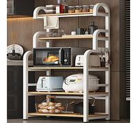 Multi-Layer Kitchen Shelves & Storage Cabinets - Versatile Microwave Stand & Sideboard for Home & Restaurant - Durable Floor Storage Solution for nized Kitchens