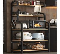 Multi-Layer Kitchen Storage Shelves - Floor Cabinets & Sideboard for Microwave & Restaurant Furniture - Space-Saving Kitchen nization Solutions