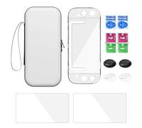 Multi-Layer Protective Case Ergonomic Controller Skin Screen Guard Joystick Cover Suitable Pack for NSW2 Hard Shell Carrying Case