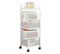 Multi-Layer Rotatable Snack Storage Rack - Kitchen Fruit & Vegetablewith Large Capacity for Chili Peppers Cabbage & More - Space-Saving Shelf for Easy Access