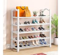 Multi Layer Shoe Rack 25cm Wide Vertical Shoe nizer 170mm Space Removable Storage for Closet Hallway Entryway Dorm Door Compact Design