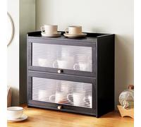 Multi-Layer Storage Cabinet Sideboard - Spacious Bookshelf & Display Case for Kitchen Dining & Living Room - nize & Enhance Your Space Efficiently