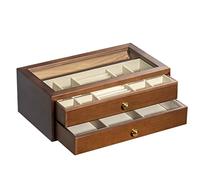 Multi-Layer Wooden Jewelry Storage Box, Organizer with Simple Design for Functional Jewelry Solution