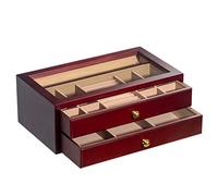 Multi-Layer Wooden Jewelry Storage Box, Organizer with Simple Design for Functional Jewelry Solution
