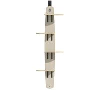 Multi-Level Cat Perch and Climber, Space-Saving Over The Door Design with Scratching Post and Shelves for Cats to Play, Rest, and Exercise