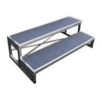 Multi-Level Choir Platform Heavy-Duty Mobile Risers for Events Easy Assembly High Weight Capacity Ideal for Performances and Gatherings