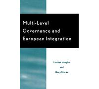Multi-Level Governance and European Integration (Governance in Europe Series)