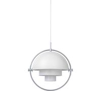 Multi-Lite Pendant Chrome & White