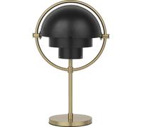 Multi-Lite Portable Lamp Brass/ Matt Black