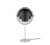 GUBI Multi-Lite table lamp, height 50 cm, chrome/black