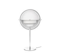 Multi-Lite Table Lamp Chrome & White