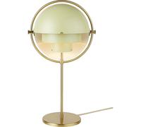 GUBI Multi-Lite table lamp Brass-desert sage