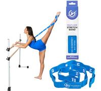 Multi Loop Stretch Band, Dance, Gymnastics, Cheerleading, 13 Loops, The Godfrey Method (Blue)