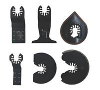 Multi-Material Cutting Blade Set, Cuts Wood, Metal, Plastic, Wood with Nails, Laminate, Ceramic, Stone, Grout & Mortar, 8 in Pack
