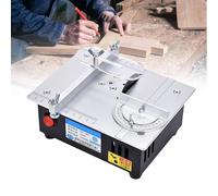 Multi-Material Mini Table Saw | Compact Desktop Cutter for Aluminum, PCB, Acrylic, Wood & More - Ultimate DIY & Hobbyist Workshop Tool,A