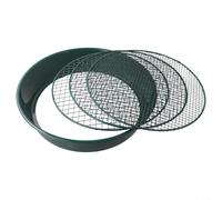 Multi Mesh Garden Soil Sieve Metal Frame with 12mm 9mm 6mm Screens and Gardening Tools for Separating Stones and Improving Soil