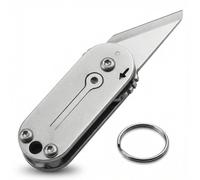 Multi Mini Pocket Box Opener, Small Pocket Multi Tool, Folding Utility Multitool