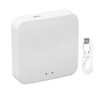Multi Mode Smart Hub Gateway and Bridge Compatible with Zigbee Bluetooth Mesh and WiFi Protocols, Remote App and Voice Control for Smart Home Devices in Offices and Hotels