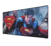 Multi - Mouse Mat XXL - Superman (Electronic Games) | DC Comics Superman XXL desk mat 90x40cm - official licence, non-slip base, stitched edges. For fans and dedicated gamers.