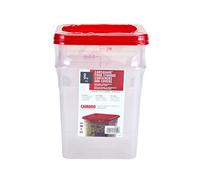 Multi Pack 8 Quart Translucent Square (2 Pack)