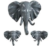 Multi-Pack Adhesive Hooks, Value Set Elephant Hooks, No Mark Wall Hook for Renters, Variety Pack Includes Different Sizes, Perfect for Organising Home Office, Kitchen, Cloakroom, Corridor