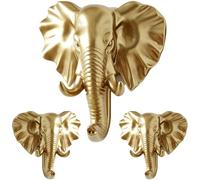 Multi-Pack Adhesive Hooks, Value Set Elephant Hooks, No Mark Wall Hook for Renters, Variety Pack Includes Different Sizes, Perfect for Organising Home Office, Kitchen, Cloakroom, Corridor