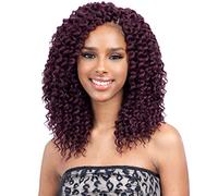 MULTI-PACK DEALS! FreeTress Synthetic Hair Crochet Braids Deep Twist 10" (6-PACK, 1)