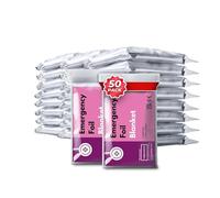 Multi-pack EMERGENCY Space Survival Thermal Foil BLANKET Sports Shock Sensory Mylar Camping (50-Pack)