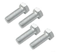Multi Pack Hexagonal Head Cap Screws Compatible with 19M7489 Models Featuring 0.6299 Inch Thread Size and 1.7717 Inch Length for Equipment Maintenance and Replacement (4pcs)