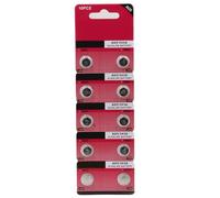 Multi-pack of 20/10 AG5/LR754/393A battery alkaline button cell battery for toys and watches