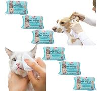 Multi Pack of Pet Grooming Wipes Count Deodorizing & Hypoallergenic Cleaning Wipes for Dogs & Cats All Natural Pet Wipes (360 wipes)