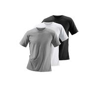 Multi Pack of Round Neck T-Shirts Grey