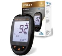 Multi-Parameter for The Monitoring of Total Cholesterol, ß-Ketone, Uric Acid, Glucose and Hemoglobin Using Whole Blood (Meter & 3in1 Glucose, Hemoglobin and Hematocrit strips x 25)