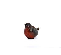 Multi-patina Hot Cast Solid Bronze Robin