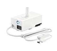 Multi-Pet Water Fountain Pump Replacement, Ultra-Quiet 5V USB Cat and Dog Fountain Pump, with LED Off Button, Detachable 123g Pumps for Bedroom and Kitchen Use, Keeps Water Circulating Fresh Day