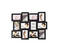 Multi Picture MDF 12 Photo Frame Collage Aperture Wall decor Memories